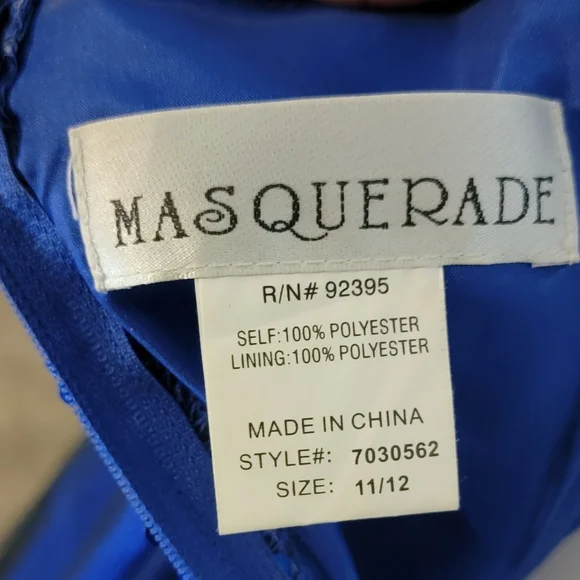 Blue Ombre Sequin Halter Dress w/ Beaded Waistband Prom Formal - Picture 13 of 13